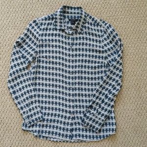 JCrew Owl Print Shirt